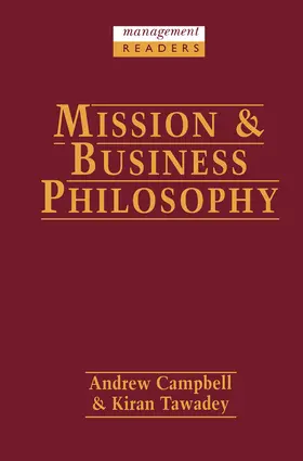 Campbell / Tawadey |  Mission and Business Philosophy | eBook | Sack Fachmedien