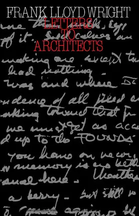 Wright |  Letters to Architects | eBook | Sack Fachmedien
