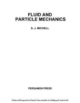 Michell / Perry |  Fluid and Particle Mechanics | eBook | Sack Fachmedien