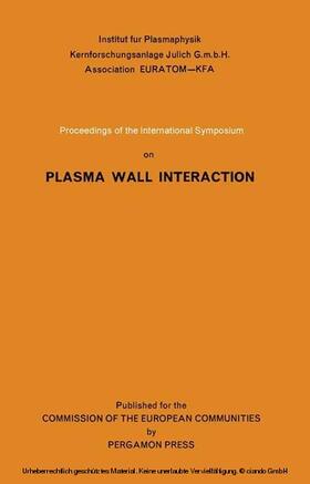 Author | Proceedings of the International Symposium on Plasma Wall Interaction | E-Book | sack.de