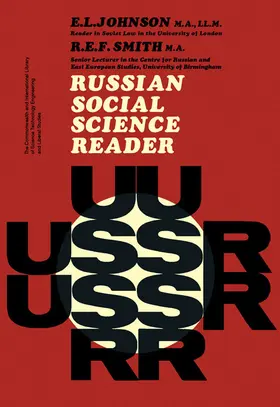 Johnson / Smith / James |  Russian Social Science Reader | eBook | Sack Fachmedien