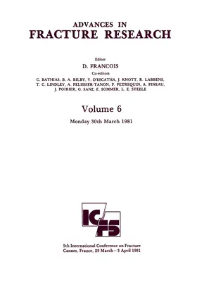 Francois |  Advances in Fracture Research | eBook | Sack Fachmedien