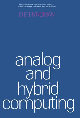 Hyndman / Hiller |  Analog and Hybrid Computing | eBook | Sack Fachmedien