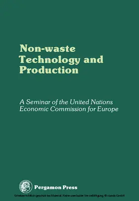 Stuart |  Non-Waste Technology and Production | eBook | Sack Fachmedien