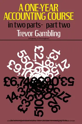 Gambling / Brown / Chandler |  A One-Year Accounting Course | eBook | Sack Fachmedien