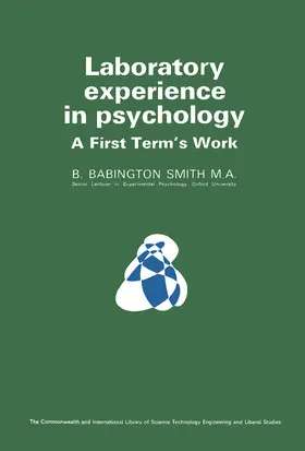 Babington Smith / Meredith |  Laboratory Experience in Psychology | eBook | Sack Fachmedien