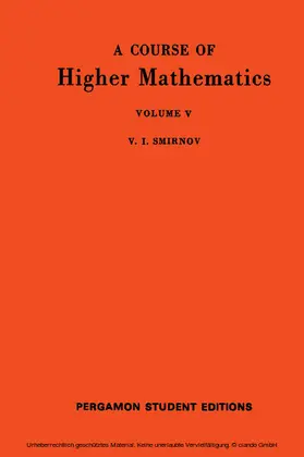 Smirnov / Sneddon / Stark |  A Course of Higher Mathematics | eBook | Sack Fachmedien