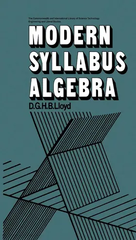 Lloyd / Plumpton |  Modern Syllabus Algebra | eBook | Sack Fachmedien