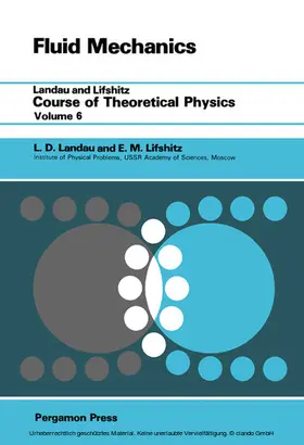 Landau / Lifshitz |  Fluid Mechanics | eBook | Sack Fachmedien
