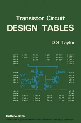 Taylor |  Transistor Circuit Design Tables | eBook | Sack Fachmedien