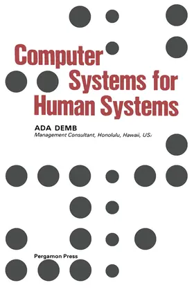 Demb |  Computer Systems for Human Systems | eBook | Sack Fachmedien