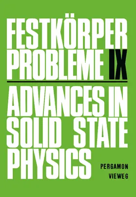 Madelung |  Festkörper Probleme IX | eBook | Sack Fachmedien