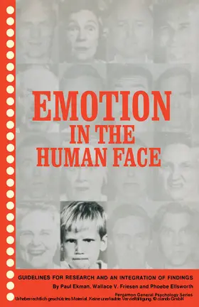 Ekman / Friesen / Ellsworth |  Emotion in the Human Face | eBook | Sack Fachmedien