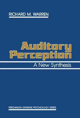 Warren / Goldstein / Krasner |  Auditory Perception | eBook | Sack Fachmedien