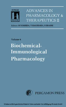 Yoshida / Hagihara / Ebashi |  Biochemical Immunological Pharmacology | eBook | Sack Fachmedien