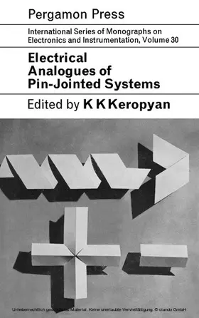 Keropyan / Fry / Higinbotham |  Electrical Analogues of Pin-Jointed Systems | eBook | Sack Fachmedien