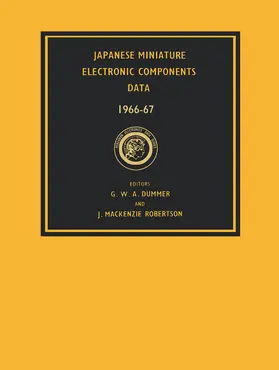 Dummer / Robertson |  Japanese Miniature Electronic Components Data 1966-7 | eBook | Sack Fachmedien