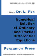 Fox |  Numerical Solution of Ordinary and Partial Differential Equations | eBook | Sack Fachmedien