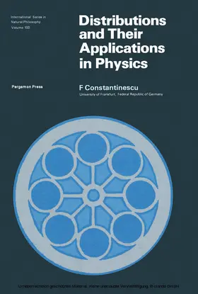 Constantinescu / Farina / Fullerton |  Distributions and Their Applications in Physics | eBook | Sack Fachmedien