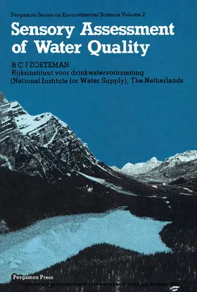 Zoeteman / Hutzinger / Safe |  Sensory Assessment of Water Quality | eBook | Sack Fachmedien