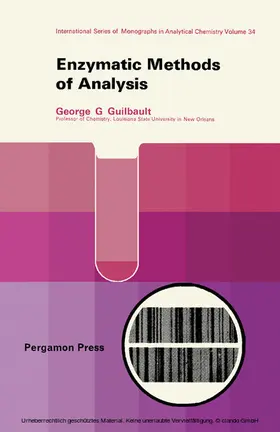 Guilbault / Belcher / Freiser |  Enzymatic Methods of Analysis | eBook | Sack Fachmedien