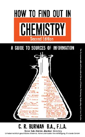 Burman / Chandler |  How to Find Out in Chemistry | eBook | Sack Fachmedien
