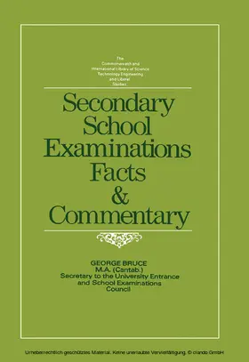 Bruce / King |  Secondary School Examinations | eBook | Sack Fachmedien