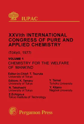 Tsuruta / Takahashi / Tamaru |  Chemistry for the Welfare of Mankind | eBook | Sack Fachmedien