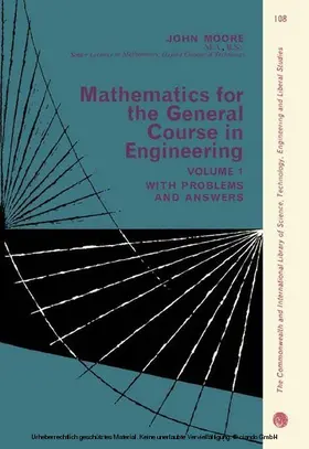 Moore / Robinson |  Mathematics for the General Course in Engineering | eBook | Sack Fachmedien