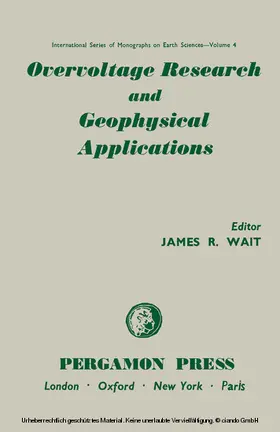 Wait |  Overvoltage Research and Geophysical Applications | eBook | Sack Fachmedien