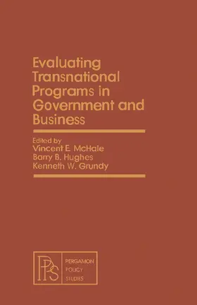 McHale / Hughes / Grundy |  Evaluating Transnational Programs in Government and Business | eBook | Sack Fachmedien