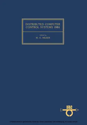 Miller |  Distributed Computer Control Systems 1981 | eBook | Sack Fachmedien