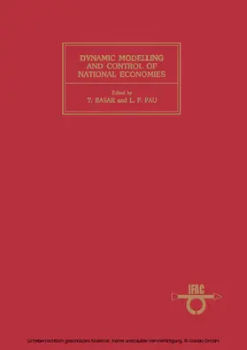 Basar / Pau |  Dynamic Modelling and Control of National Economies 1983 | eBook | Sack Fachmedien