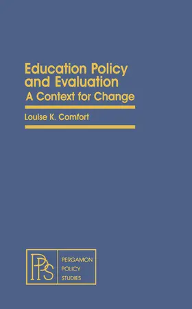 Comfort |  Education Policy and Evaluation | eBook | Sack Fachmedien