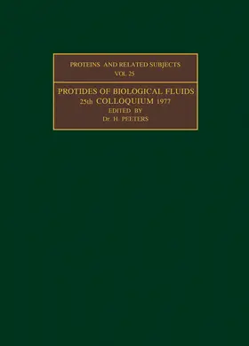 Peeters |  Protides of the Biological Fluids | eBook | Sack Fachmedien