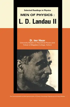 Ter Haar |  Men of Physics: L.D. Landau | eBook | Sack Fachmedien