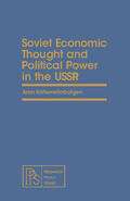 Katsenelinboigen |  Soviet Economic Thought and Political Power in the USSR | eBook | Sack Fachmedien