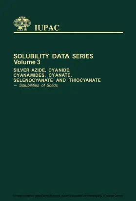 Salomon / Ohtaki |  Silver Azide, Cyanide, Cyanamides, Cyanate, Selenocyanate and Thiocyanate | eBook | Sack Fachmedien