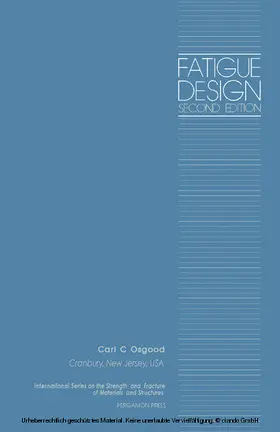 Osgood / Taplin |  Fatigue Design | eBook | Sack Fachmedien
