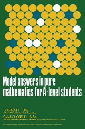 Pratt / Schofield |  Model Answers in Pure Mathematics for A-Level Students | eBook | Sack Fachmedien