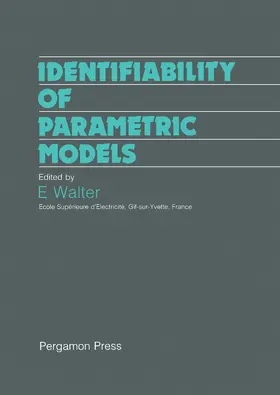 Walter |  Identifiability of Parametric Models | eBook | Sack Fachmedien