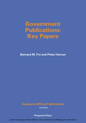 Fry / Hernon |  Government Publications | eBook | Sack Fachmedien