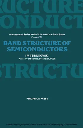 Tsidilkovski / Pamplin |  Band Structure of Semiconductors | eBook | Sack Fachmedien