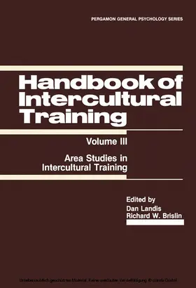 Landis / Brislin |  Handbook of Intercultural Training | eBook | Sack Fachmedien