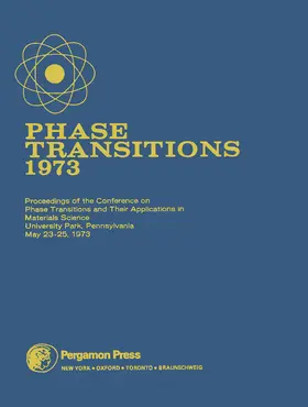 Henisch / Roy / Cross |  Phase Transitions - 1973 | eBook | Sack Fachmedien