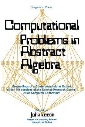 Leech |  Computational Problems in Abstract Algebra | eBook | Sack Fachmedien