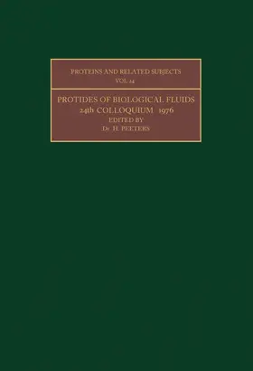 Peeters |  Protides of the Biological Fluids | eBook | Sack Fachmedien