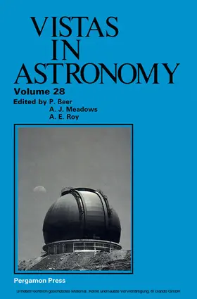 Beer / Meadows / Roy |  Vistas in Astronomy | eBook | Sack Fachmedien