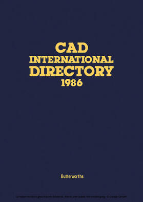 Smith | CAD International Directory 1986 | E-Book | sack.de