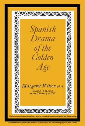 Wilson / Tate / Ribbans |  Spanish Drama of the Golden Age | eBook | Sack Fachmedien